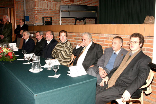 De izq. a der. Dres. Francisco Cóppola, Daniel San Vicente, Hugo Rodríguez Almada, Alfredo Toledo, Julio Trostchansky, Julio Correa Hors,Álvaro Ginzo y Eduardo Ferreira Guido.