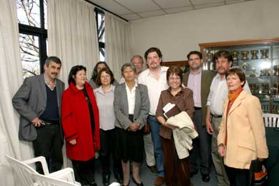 Dra. Nila Heredia con integrantes del SMU