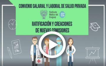 Convenio Colectivo en Salud privada: Implementación de 10 comisiones de trabajo (VIDEO)