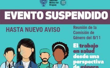 EVENTO SUSPENDIDO: 8/11 – Reunión Comisión de Género