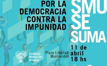 SMU adhiere a concentración en defensa de la memoria y en contra de la impunidad.