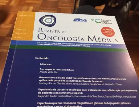 Revista de Oncología Médica celebró sus primeros 10 años.