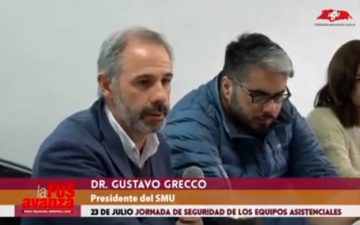 [VIDEO] Participación del Dr. Gustavo Grecco en jornada «Seguridad en los equipos asistenciales».