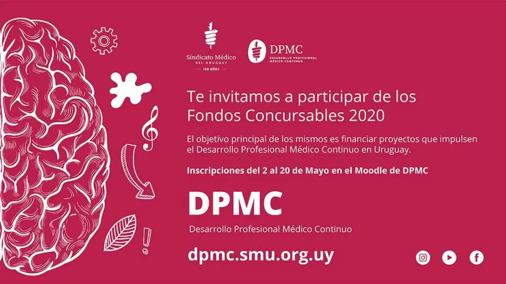 [RECORDAMOS] Continúan abiertas las inscripciones para los Fondos Concursables DPMC-SMU