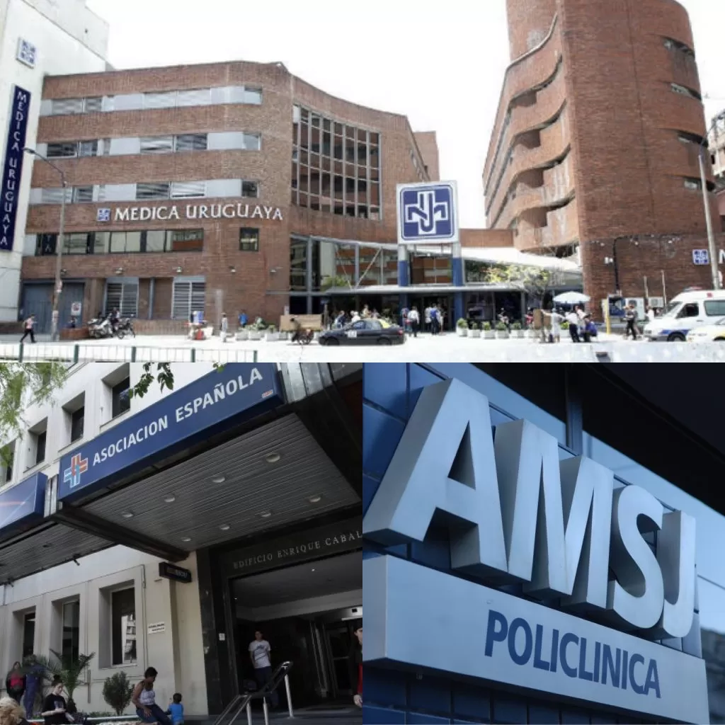 Médica Uruguaya, Asociación Médica de San José y Asociación Española incumplen con acuerdo de cuatro pacientes por hora.
