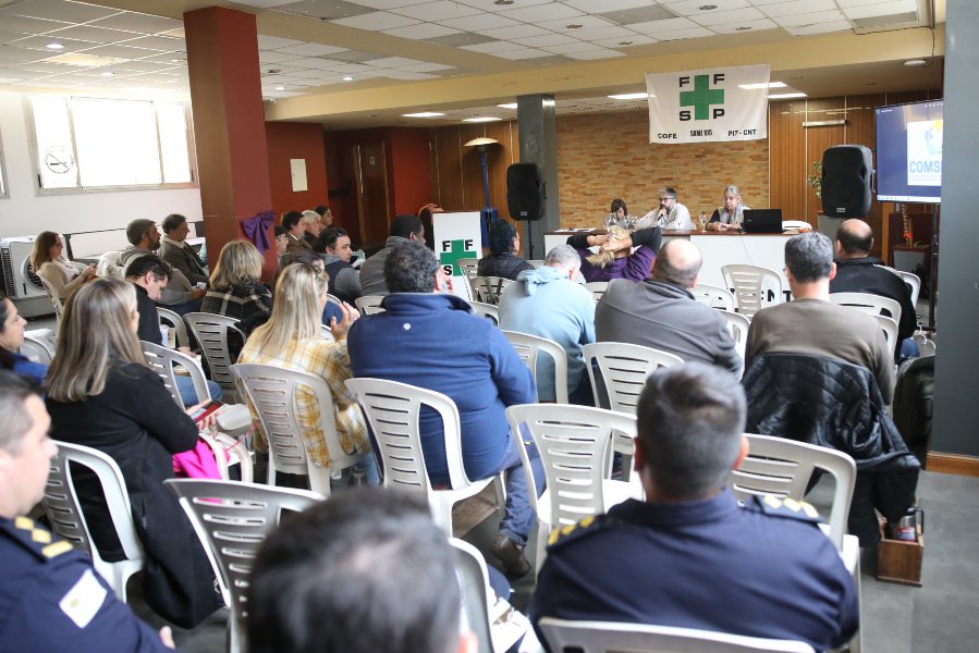 COMSEPAE realizó un taller de seguridad dirigido a los equipos de salud