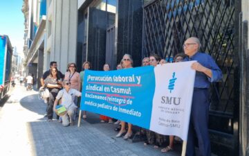 Despido abusivo de médica pediatra: resolución asamblea NB Casmu-SMU del 14 de enero